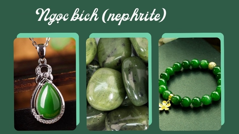 Ngọc Bích tượng trưng cho sự trường thọ, bình an